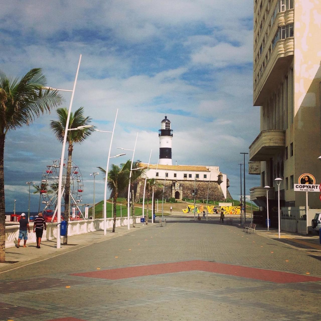 Bahia Flat - Flats Na Barra Appartement Salvador Buitenkant foto